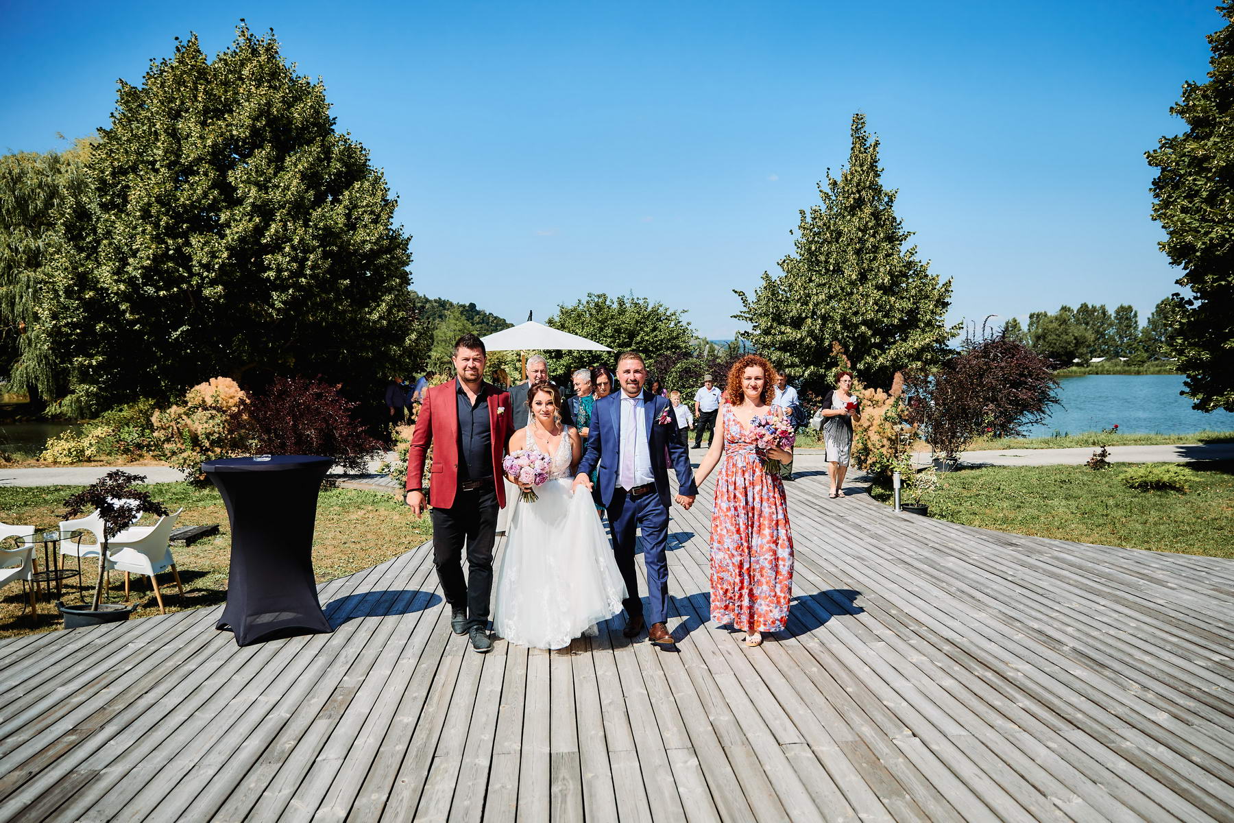 distantele dintre locatii in ziua nuntii